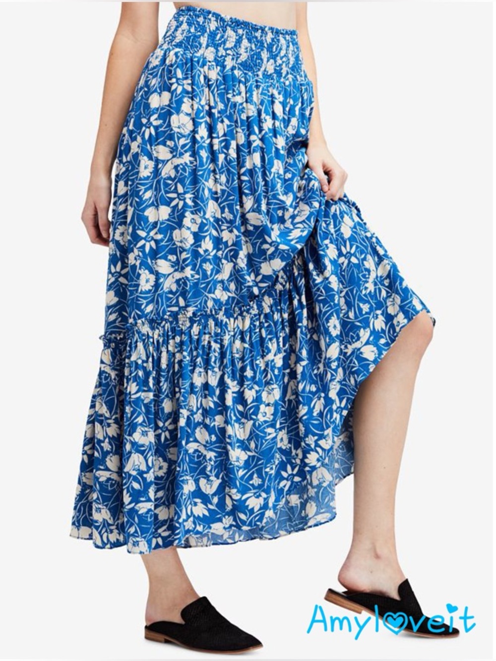 Free People Way Of The Wind Maxi Skirt New #96
